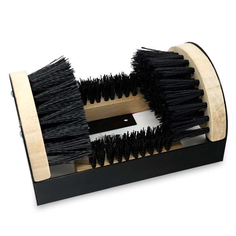 Bickmore فرشاة تنظيف الأحذية بيك موري - مكشطة أحذية ومنظف للأحذية - قابلة للتثبيت - مزيل الأوساخ - جهاز تنعيم الأحذية الداخلية/الخارجية - Image 1